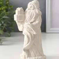 Фигура «Дед мороз» 15×8×5.5 см, натуральный