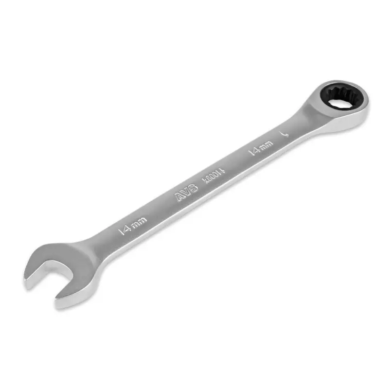Ключ гаечный комбинированный трещоточный (14 мм) AVS K60014