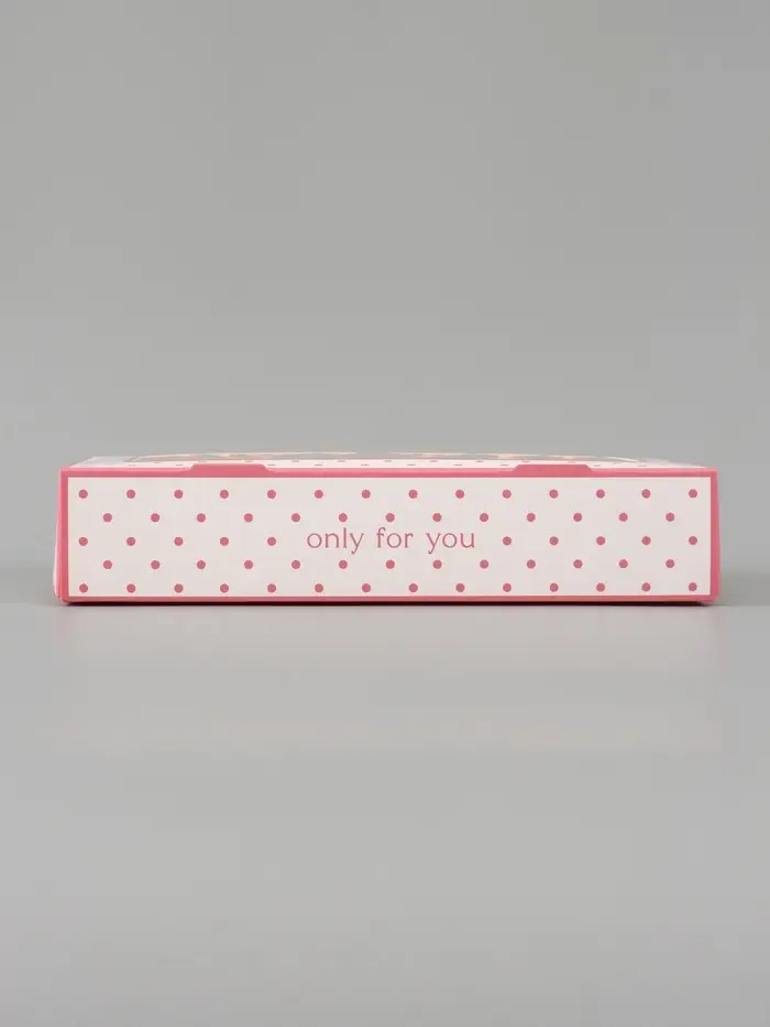Коробка подарочная с окном &laquo;Только для тебя&raquo;, 20&times;12&times;4 см, самосборная