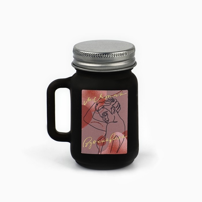 Свеча в матовом стекле «Нежность», МИКС, аромат цветочный Свеча в матовом стекле «Нежность», МИКС, аромат цветочный