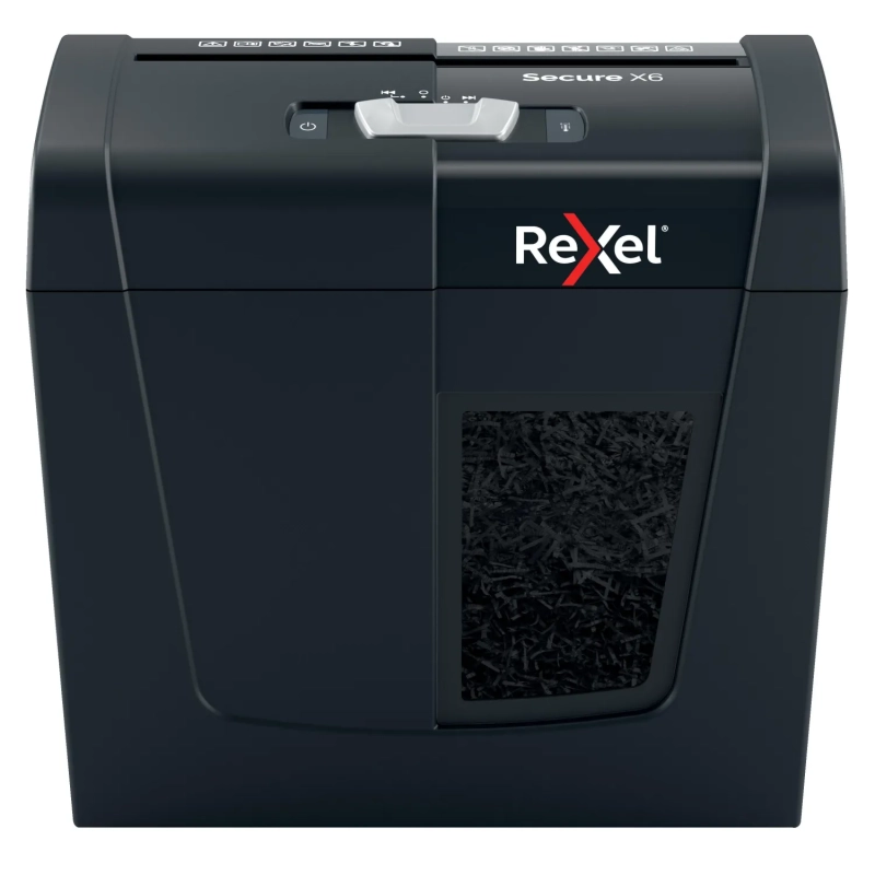 Шредер (уничтожитель) Rexel Secure X6 4ур.секр.,6лист,10л