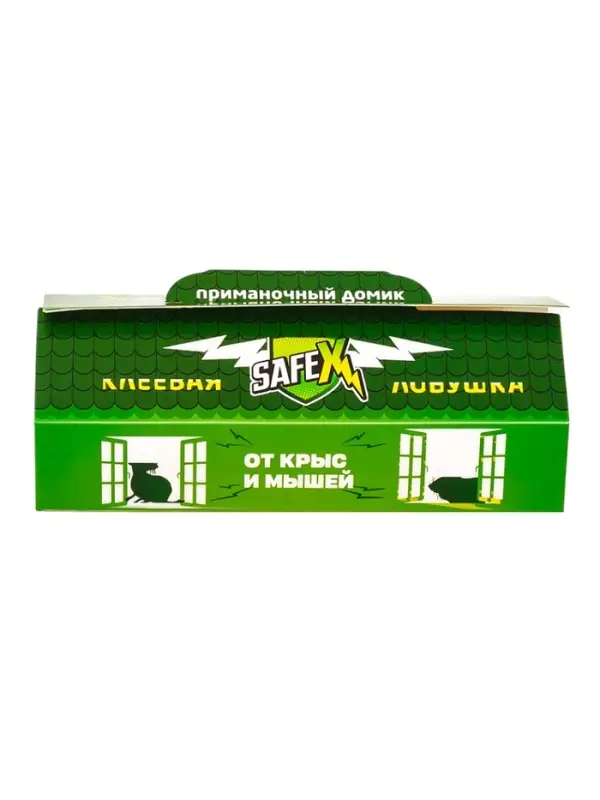 Клеевая ловушка Домик SAFEX, малая, с запахом арахиса, 1 шт.