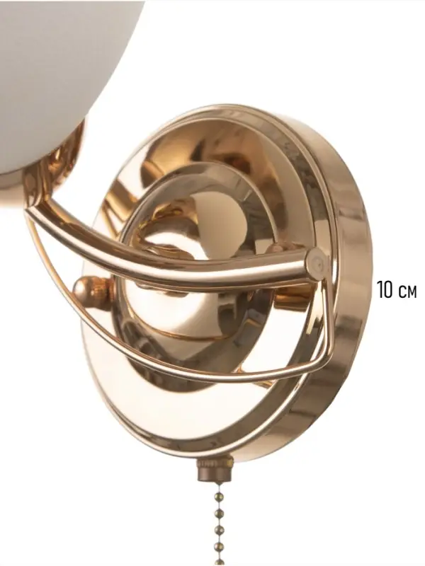 Бра настенный BayerLux &laquo;Андер&raquo;, 1хЕ27, 40 Вт, золото