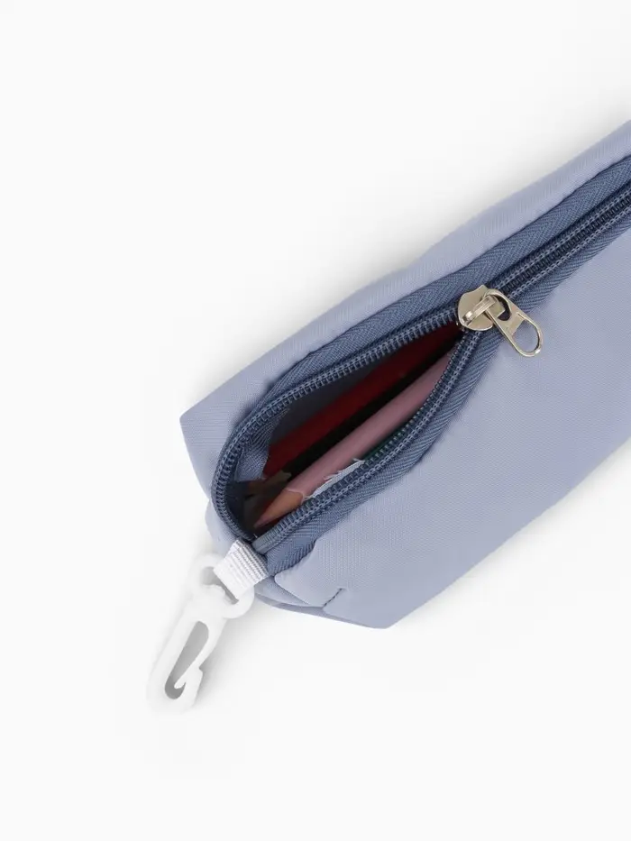 Рюкзак 31*14*44 см, 2 отд. 3 н/карм+пенал, Комби голуб/бел