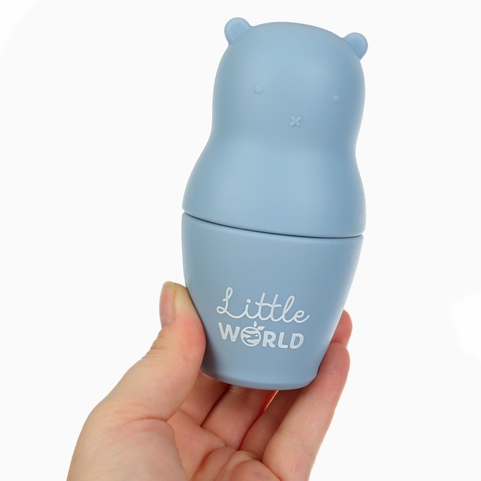 Развивающая игрушка «Мишка-матрешка», пищевой силикон, Mum&Baby Развивающая игрушка «Мишка-матрешка», пищевой силикон, Mum&Baby