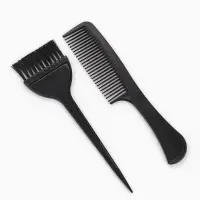 Набор для окрашивания, с чашей, 3 предмета, чёрный