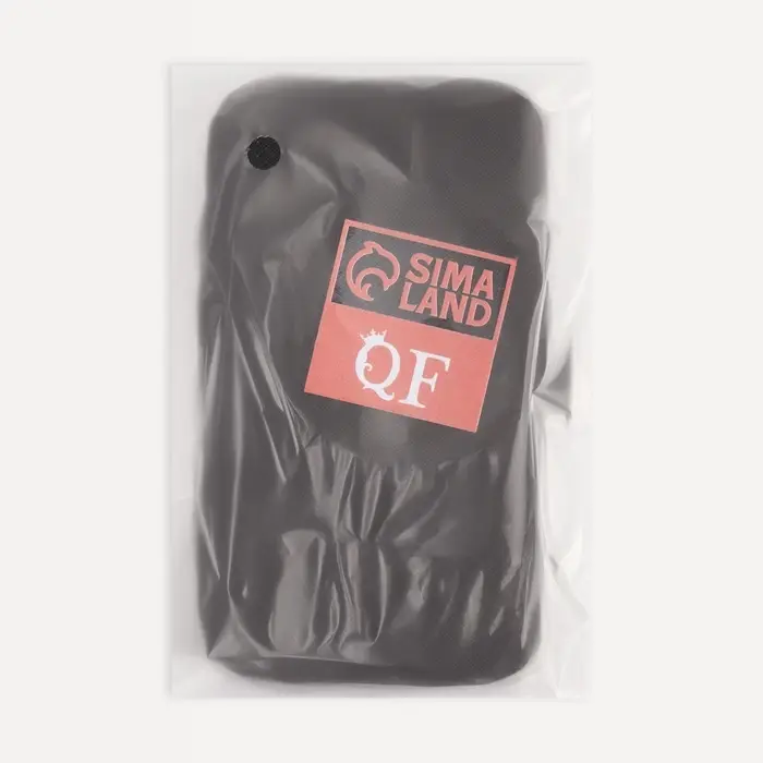 Набор маникюрный Christian, 8 предметов, в футляре, чёрный, серый