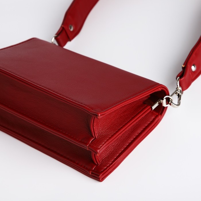 Сумка женская TEXTURA, мессенджер, маленький размер, цвет бордовый Сумка женская TEXTURA, мессенджер, маленький размер, цвет бордовый