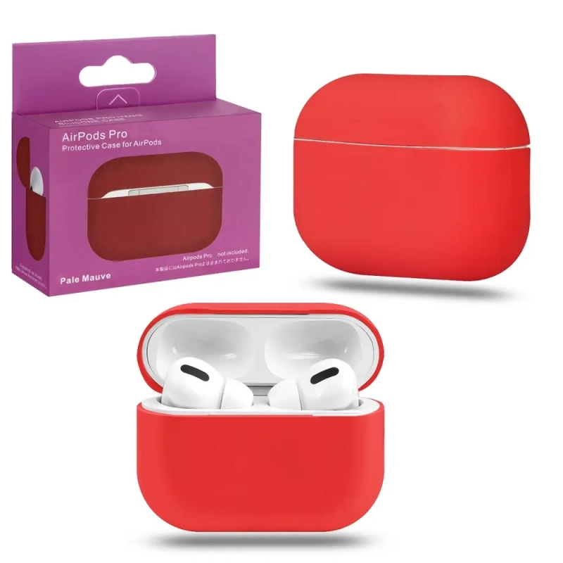 Чехол APods Pro №10 crimson