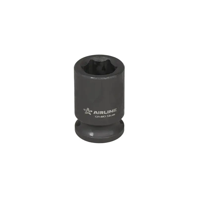 Головка ударная торцевая 3/8"DR шестигранная 12мм, L=30мм