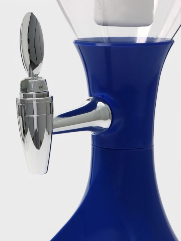 Башня пивная Monlin, 3 л, ёмкость для льда, подсветка, пластик, синий Башня пивная Monlin, 3 л, ёмкость для льда, подсветка, пластик, синий