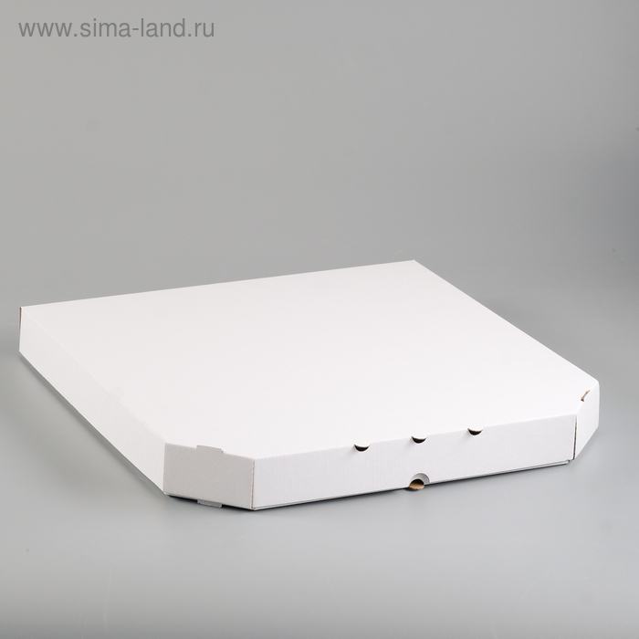 Коробка для пиццы, белая, 42 х 42 х 4,5 см Коробка для пиццы, белая, 42 х 42 х 4,5 см