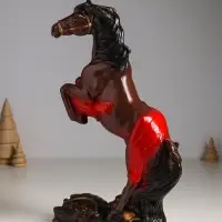 Фигура "Победоносный конь" 34х22х9 см, коричневый Фигура "Победоносный конь" 34х22х9 см, коричневый