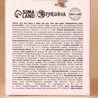 URAL LAB Набор "Новый Год", гель для душа 100 мл, крем для рук 30 мл, пилочка