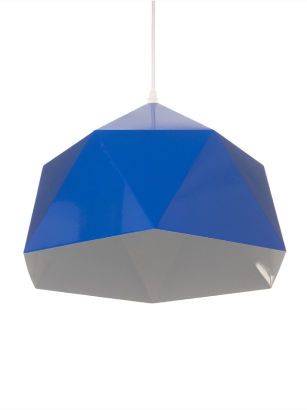 Светильник Edward 1х40Вт Е27 пр-1м синий 38х38х25см Светильник Edward 1х40Вт Е27 пр-1м синий 38х38х25см