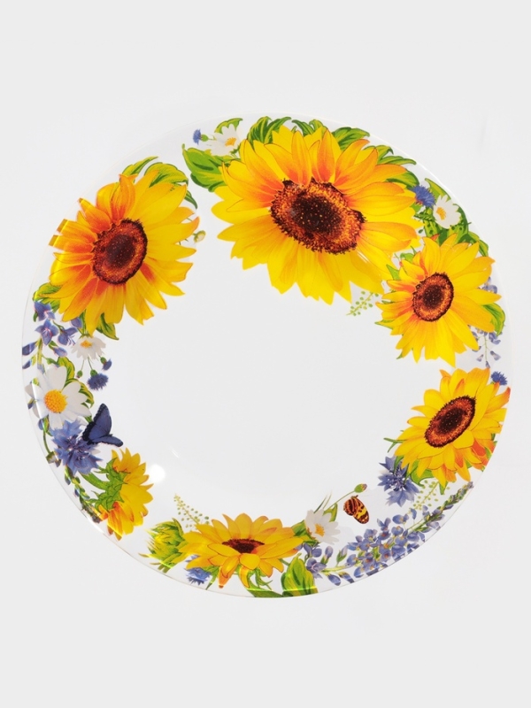 Набор тарелок 6шт."Подсолнухи"