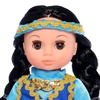 Кукла &laquo;Эля&raquo; в башкирском народном костюме, 30 см