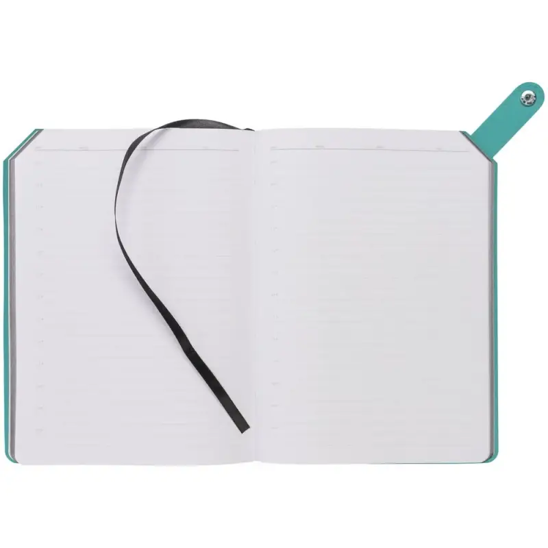 Ежедневник Angle, недатированный, бирюзовый Ежедневник Angle, недатированный, бирюзовый