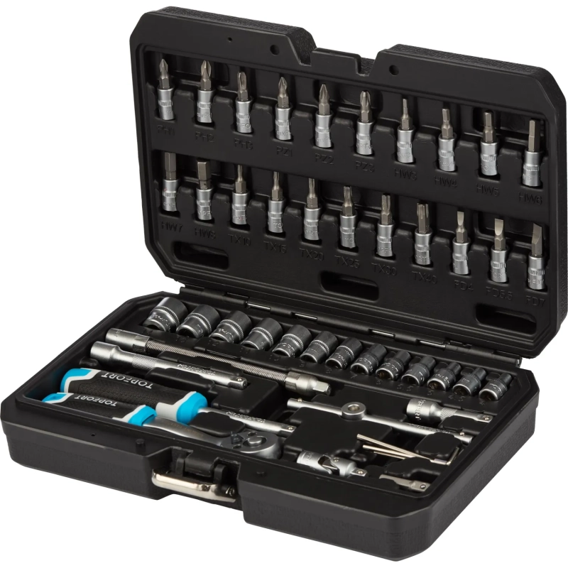 Набор инструмента Topfort 46 предметов 1/4