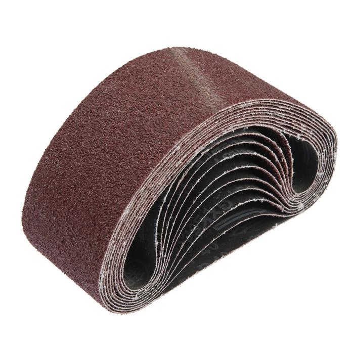 Лента абразивная бесконечная ТУНДРА, на тканевой основе, 75 х 457 мм, Р40, 10 шт. Лента абразивная бесконечная ТУНДРА, на тканевой основе, 75 х 457 мм, Р40, 10 шт.