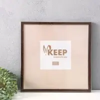Фоторамка для фото 35&times;35 см Keep memories, Elysian, пластик, красное дерево с золотом