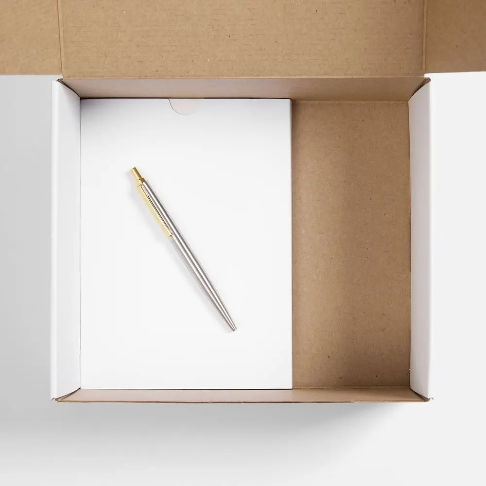 Набор «Планы на счастье», белый с золотистым