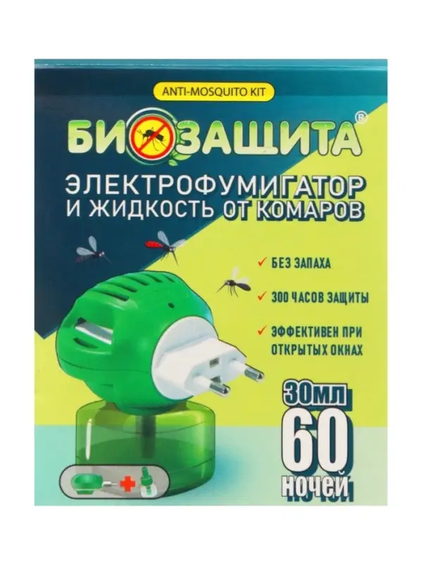 Комплект от комаров &laquo;ОБОРОНХИМ&raquo; фумигатор+жидкость