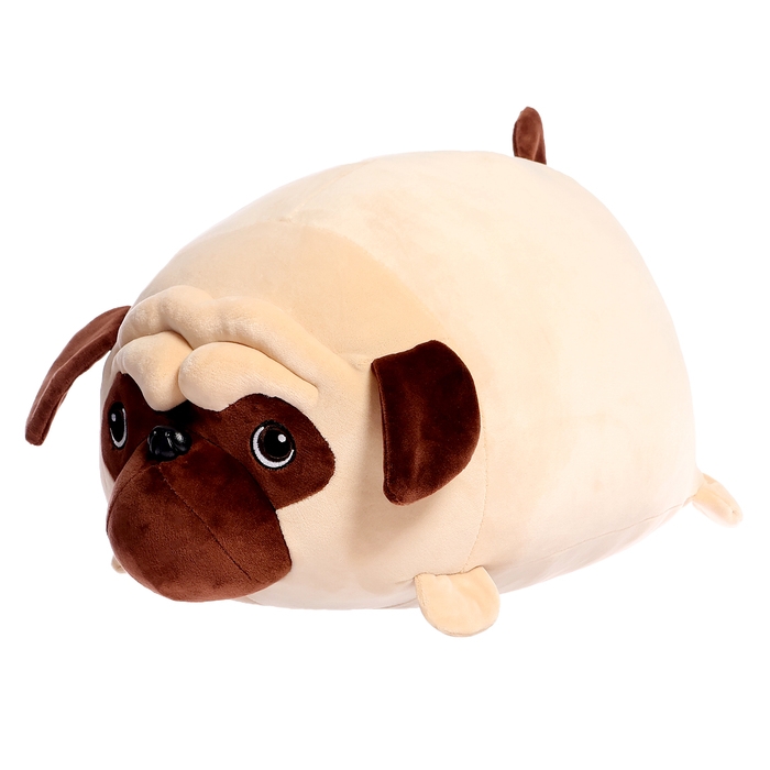 Мягкая игрушка «Мопс кругляш», 35 см Мягкая игрушка «Мопс кругляш», 35 см