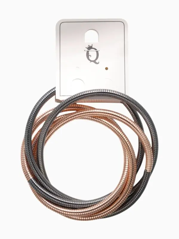 Браслет трансформируется в кулон &laquo;Обруч&raquo;, d=8-24 см, металл, цвет золото, серебро