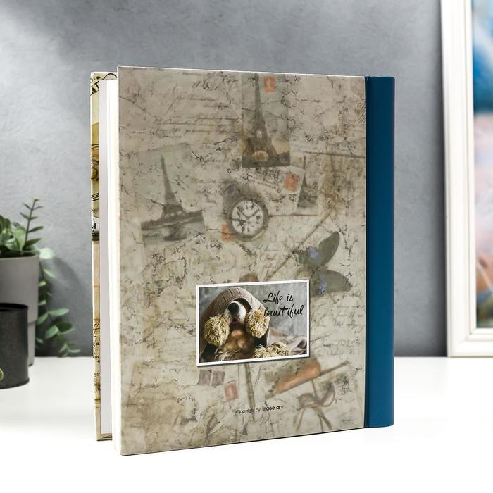 Фотоальбом магнитный 30 листов Фотоальбом магнитный 30 листов "Тепло семьи"