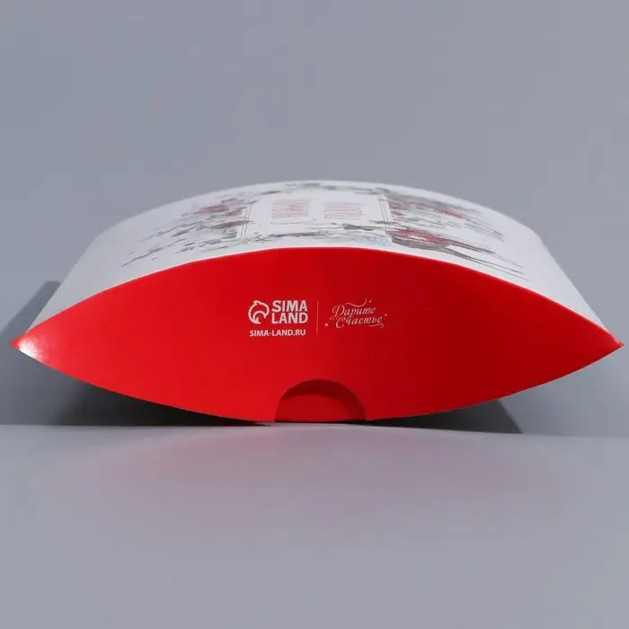 Коробка новогодняя складная фигурная «Акварель», 26 х 19 х 4 см, Новый год Коробка новогодняя складная фигурная «Акварель», 26 х 19 х 4 см, Новый год