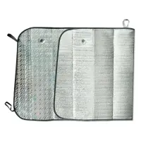 Шторка солнцезащитная (на лобовое стекло) SH-111S "LASER" 130x60 cm