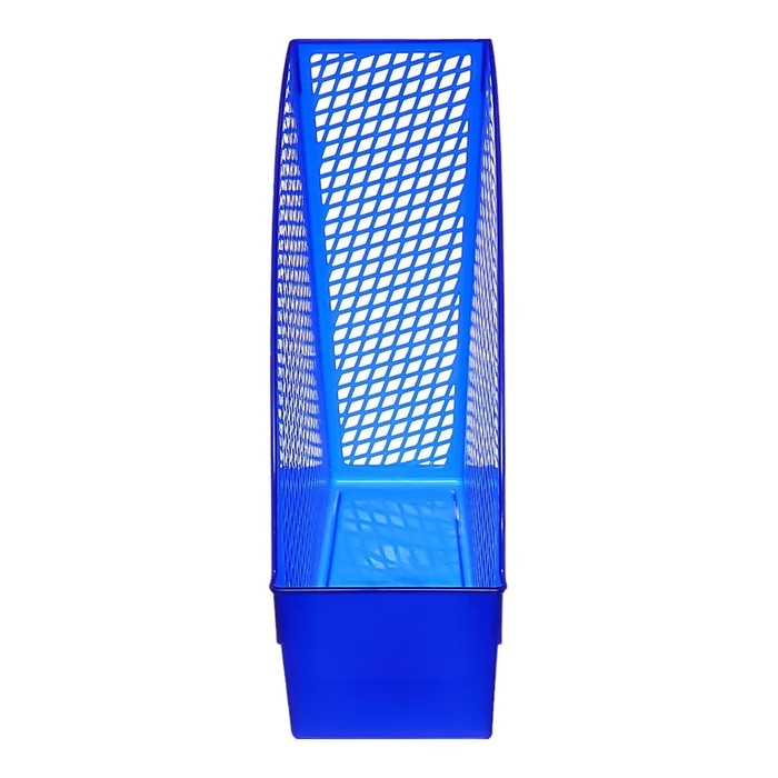 Лоток для бумаг вертикальный Calligrata "Офис-класс" для бумаг, синий