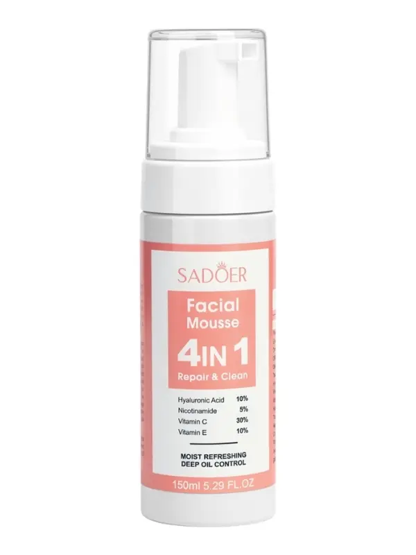 Пенка для умывания 4 в1, восстановление и очищение, 150 мл