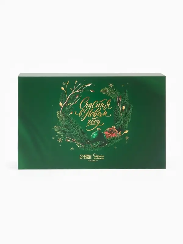 Коробка‒книга подарочная «Новогодняя», 20×12.5×5 см