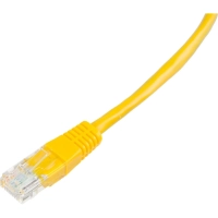 Патч-корд BigTech OPCC021 UTP CCA кат.5e/2м/литой/многожильный (желтый)