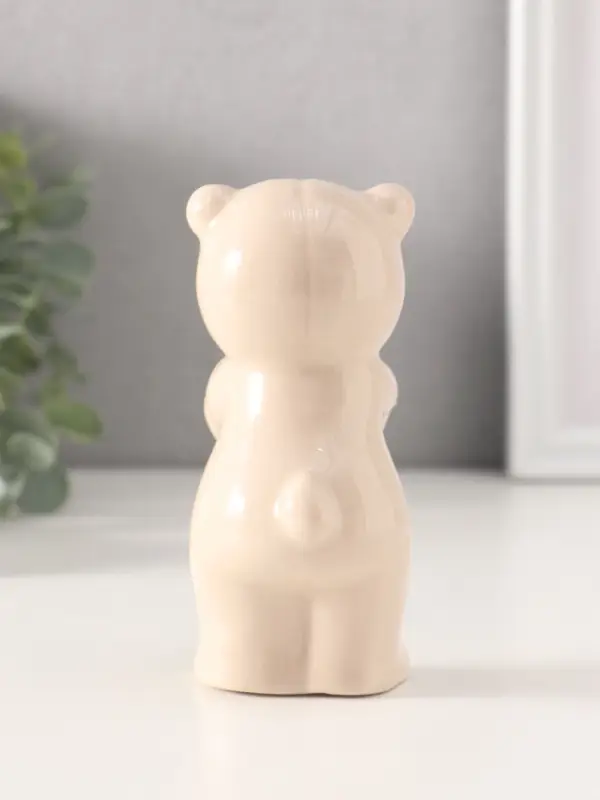 Фигурка керамика &laquo;Медвежонок с бантом&raquo;, 3&times;5.5&times;10.8 см, МИКС
