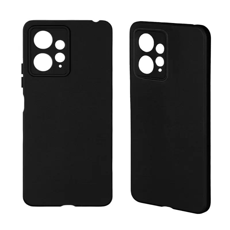 Чехол для Xiaomi Redmi Note 12 4G TPU матовый черный