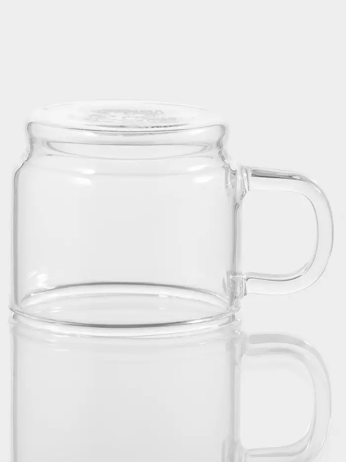 Кружка Magistro &laquo;Боттом&raquo;, 100 мл, 5.8&times;5.2 см штабелируемая, боросиликатное стекло, прозрачная