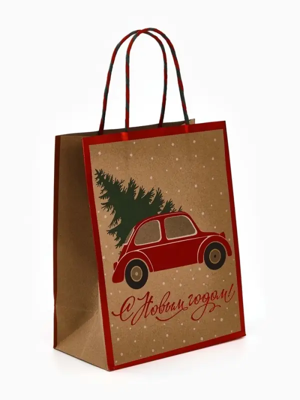 Набор подарочных пакетов &laquo;Подарок&raquo;, 3 шт,  25&times;4&times;30.5 см, 30&times;40&times;11,5 см, 18&times;23&times;10 см