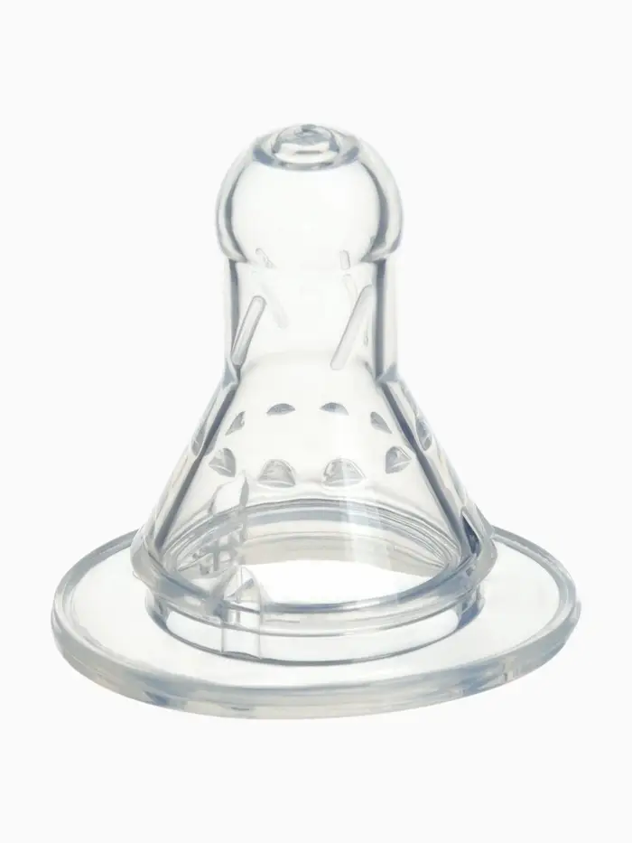 Бутылочка для кормления M&B, классическое горло, с ручками, от 3 мес., 250 мл., голубой МИКС