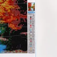 Алмазная вышивка полное заполнение "Осенний пейзаж", на холсте 40*50 см
