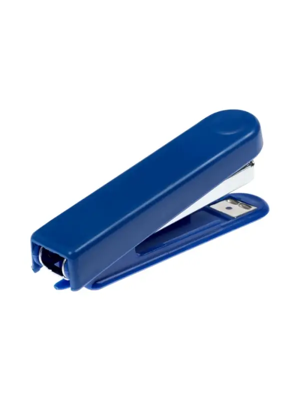 Степлер №10 до 10 листов, корпус СИНИЙ
