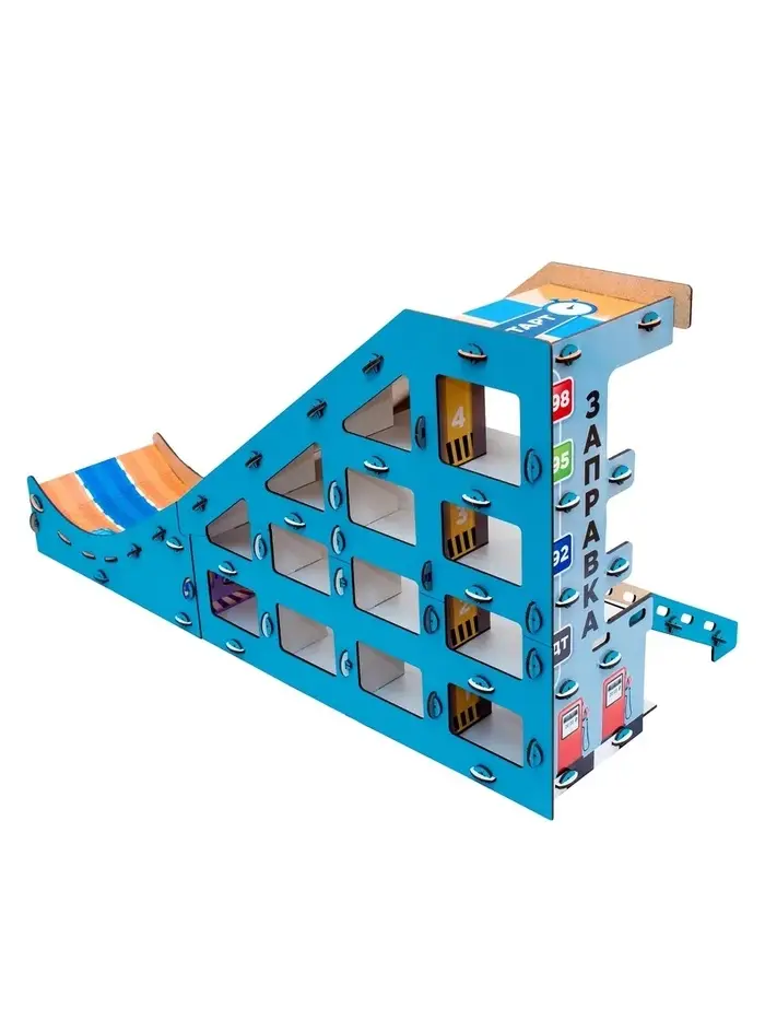 Парковка "Трамплин", дорожные знаки (8 шт.) в компл. 70*37*31 ХД-008