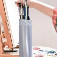 Пенал - тубус для кистей &laquo;ЗХК&raquo;, телескопический 21-37 см, пластиковый, DK11311