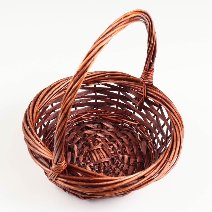 Набор корзин, 3 шт, 36х14/39 см, 30х12/34 см, 23х8/25 см, ива коричневая Набор корзин, 3 шт, 36х14/39 см, 30х12/34 см, 23х8/25 см, ива коричневая