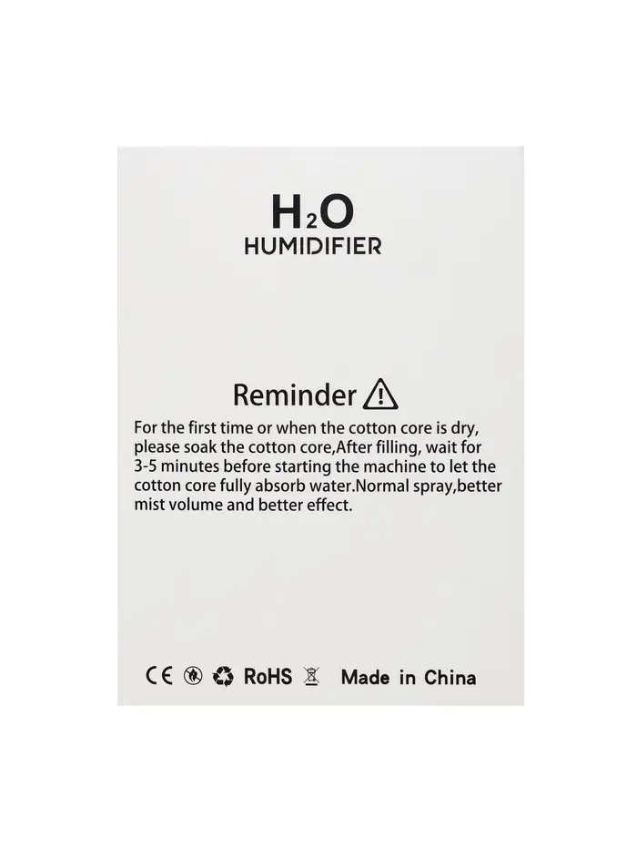 Увлажнитель HM-16 "Котенок", ультразвуковой, 0.21 л, подсветка, USB ( в комп-те)