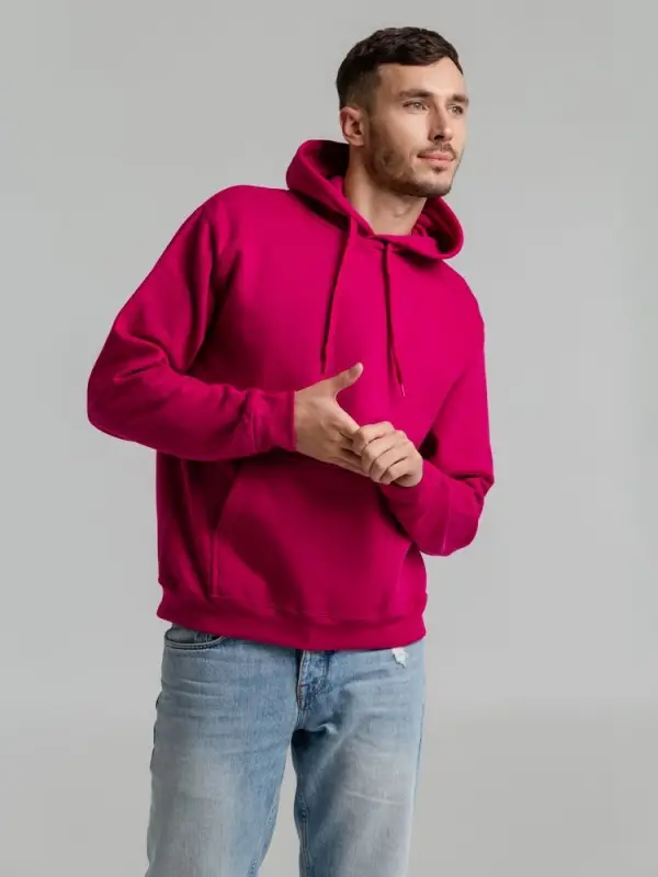 Толстовка с капюшоном Snake II ярко-розовая (фуксия), размер XS Толстовка с капюшоном Snake II ярко-розовая (фуксия), размер XS