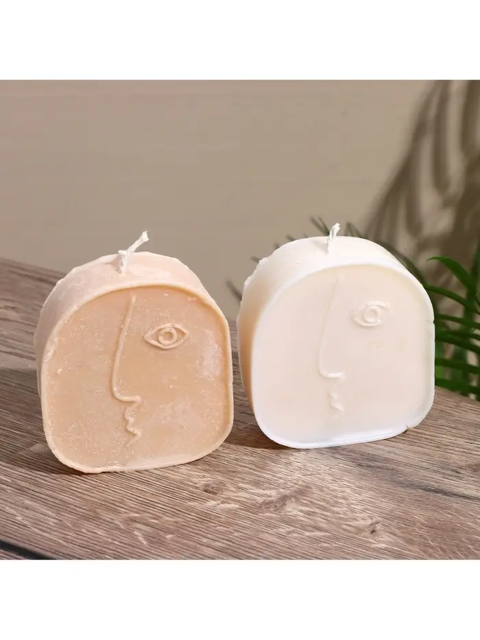 Свеча "Пикассо" 7х2,5х8 см, соевый воск,, микс