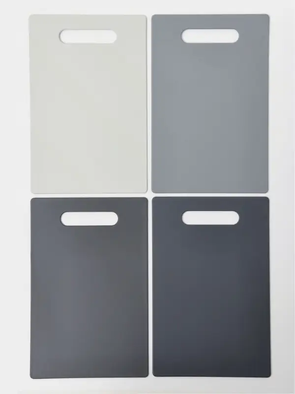 Набор разделочных досок 28,5х18,7х0,3 см, на подставке, 4 шт